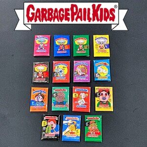 Garbage Pail Kids Card Pack Keychains – Mini Replica Series 1–15